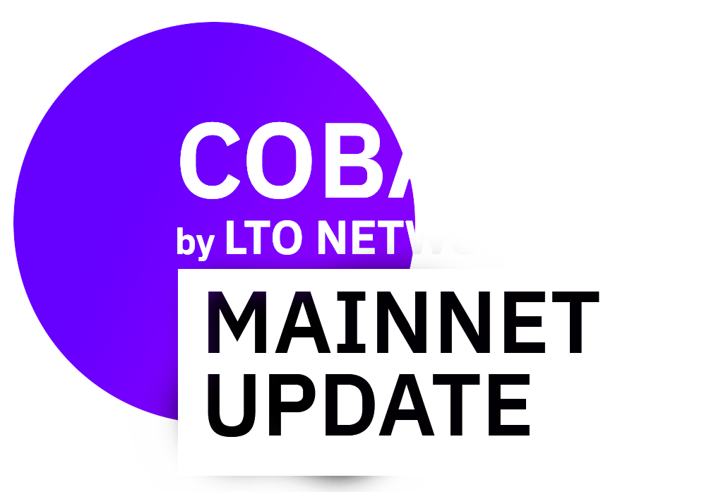 Cobalt by LTO Network - Powered by Mainnet Update